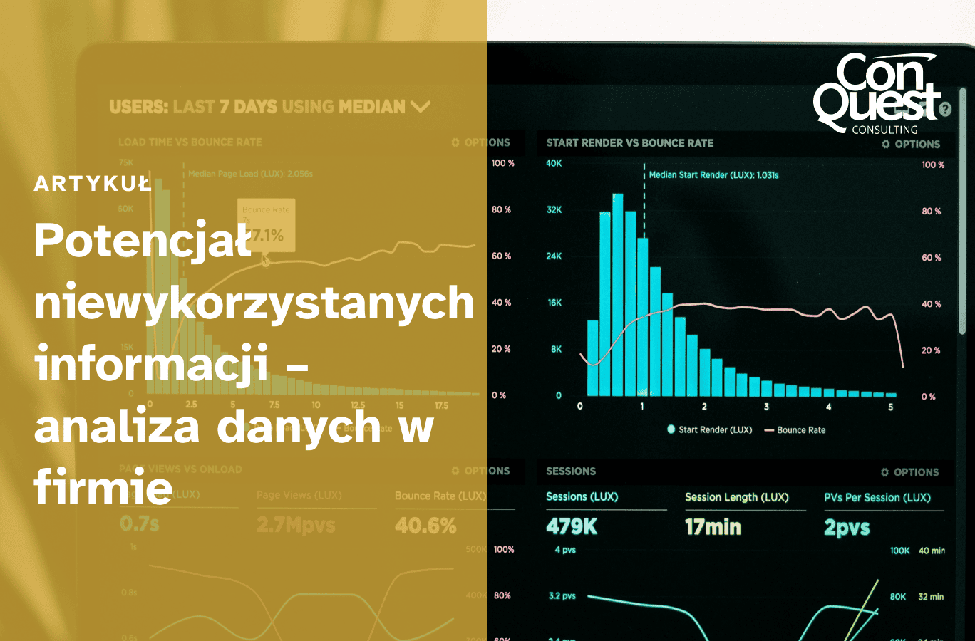 Okładka artykułu - "Potencjał niewykorzystanych informacji – analiza danych w firmie"
