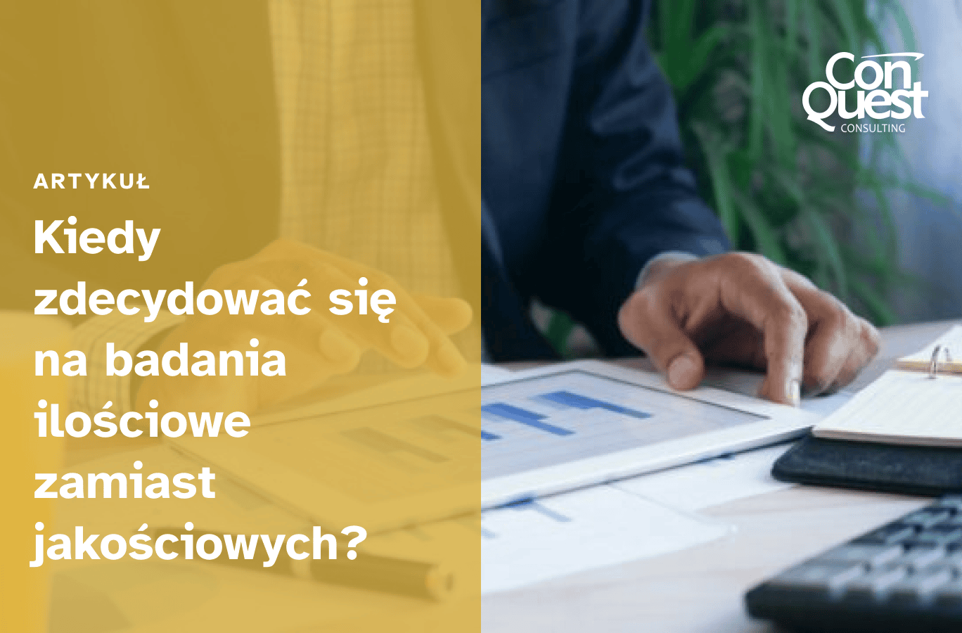 Titelseite des Artikels "Wann sollte man sich für quantitative anstatt qualitative Forschung entscheiden?"