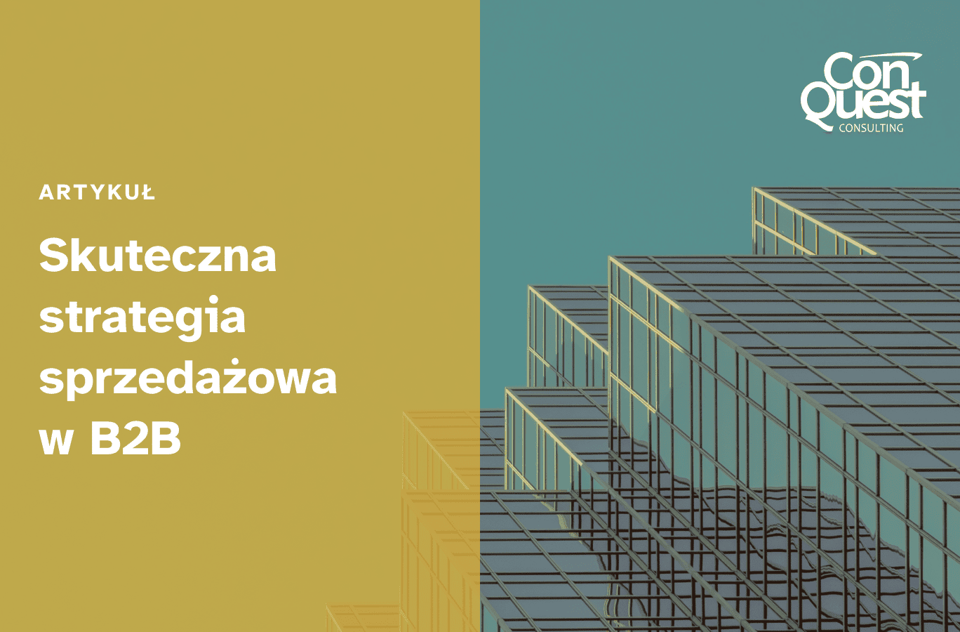 Okładka artykułu - "Skuteczna strategia sprzedażowa w B2B"
