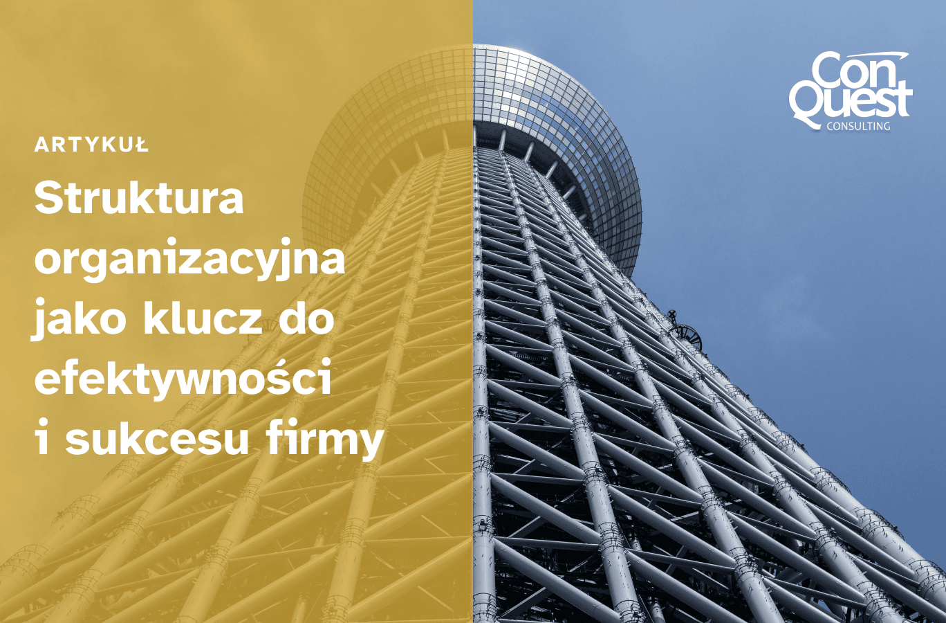 Okładka artykułu - "Struktura organizacyjna jako klucz do efektywności i sukcesu firmy"