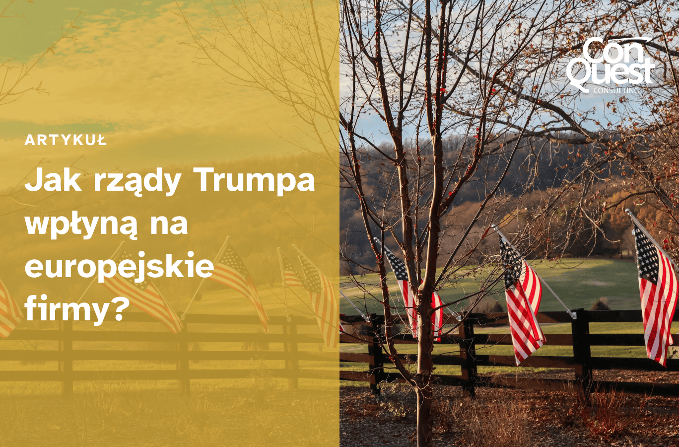 okładka artykułu - Jak rządy Trumpa wpłyną na europejskie firmy?
