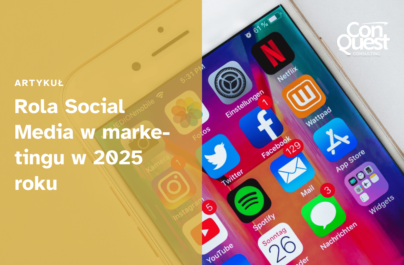 Portada del artículo: 'El papel de las redes sociales en el marketing en 2025'