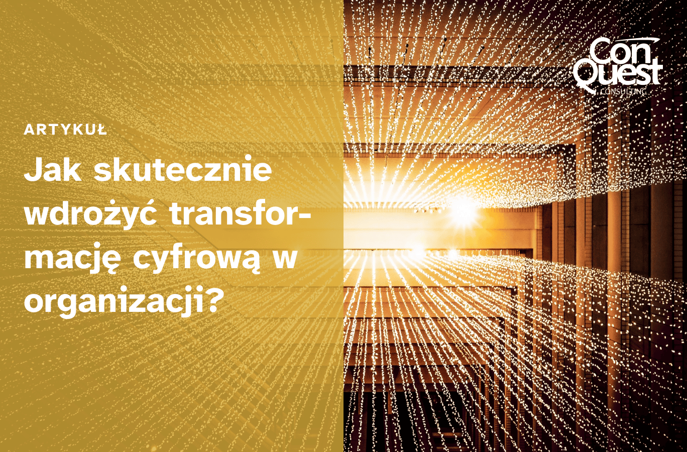 Portada del artículo - "Cómo implementar eficazmente la transformación digital en una organización"