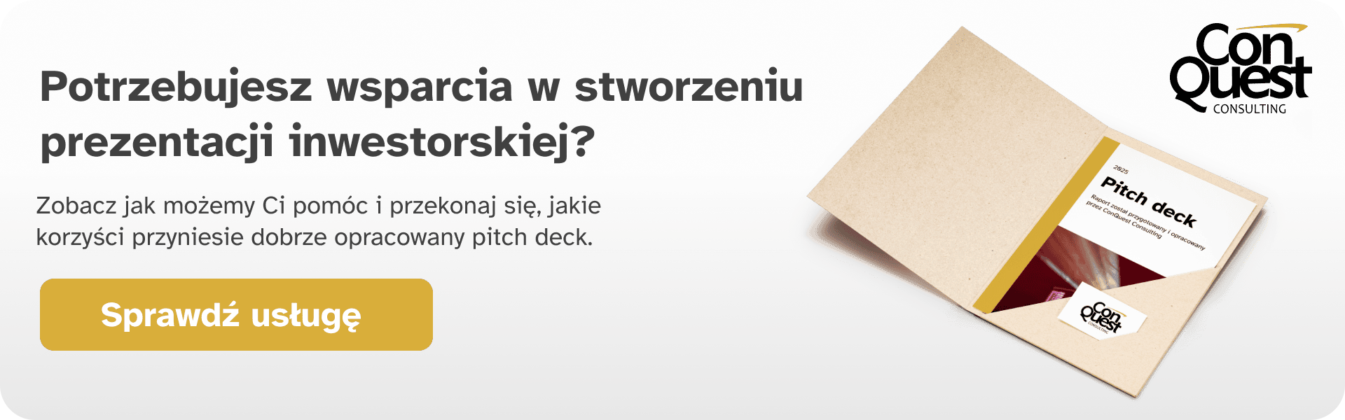 Potrzebujesz wsparcia w stworzeniu prezentacji inwestorskiej?