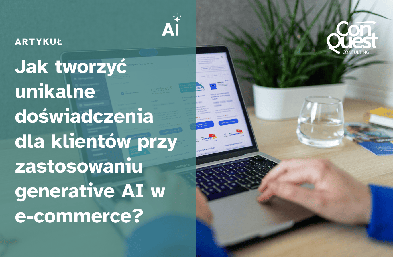 Artikel-Cover "Wie man einzigartige Kundenerlebnisse mit generativer KI im E-Commerce schafft?"