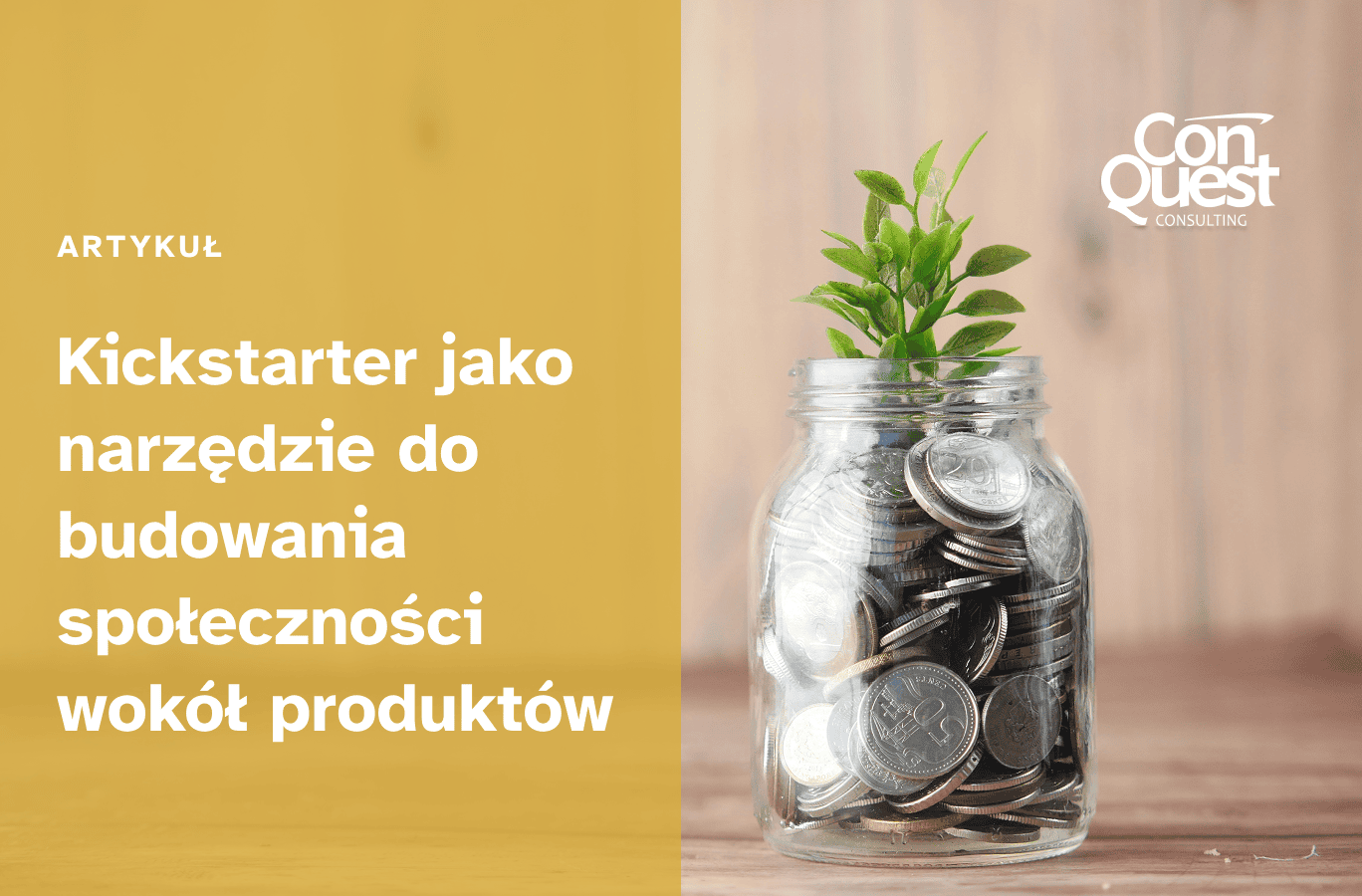 Okładka artykułu "Kickstarter jako narzędzie do budowania społeczności wokół produktów"