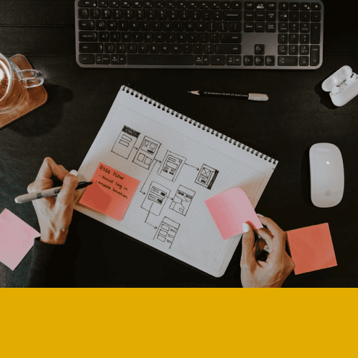 Notebook and business plan