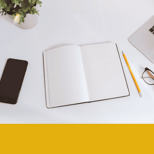 Notebook and business plan