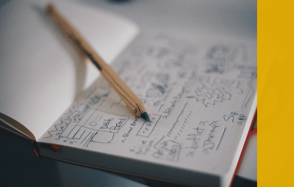 Notebook and business plan