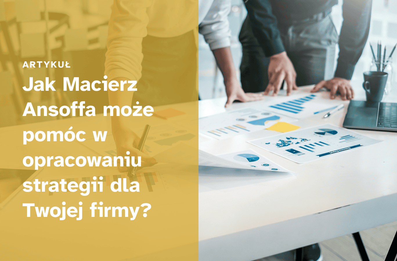 Okładka artykułu - "Jak Macierz Ansoffa może pomóc w opracowaniu strategii dla Twojej firmy?"